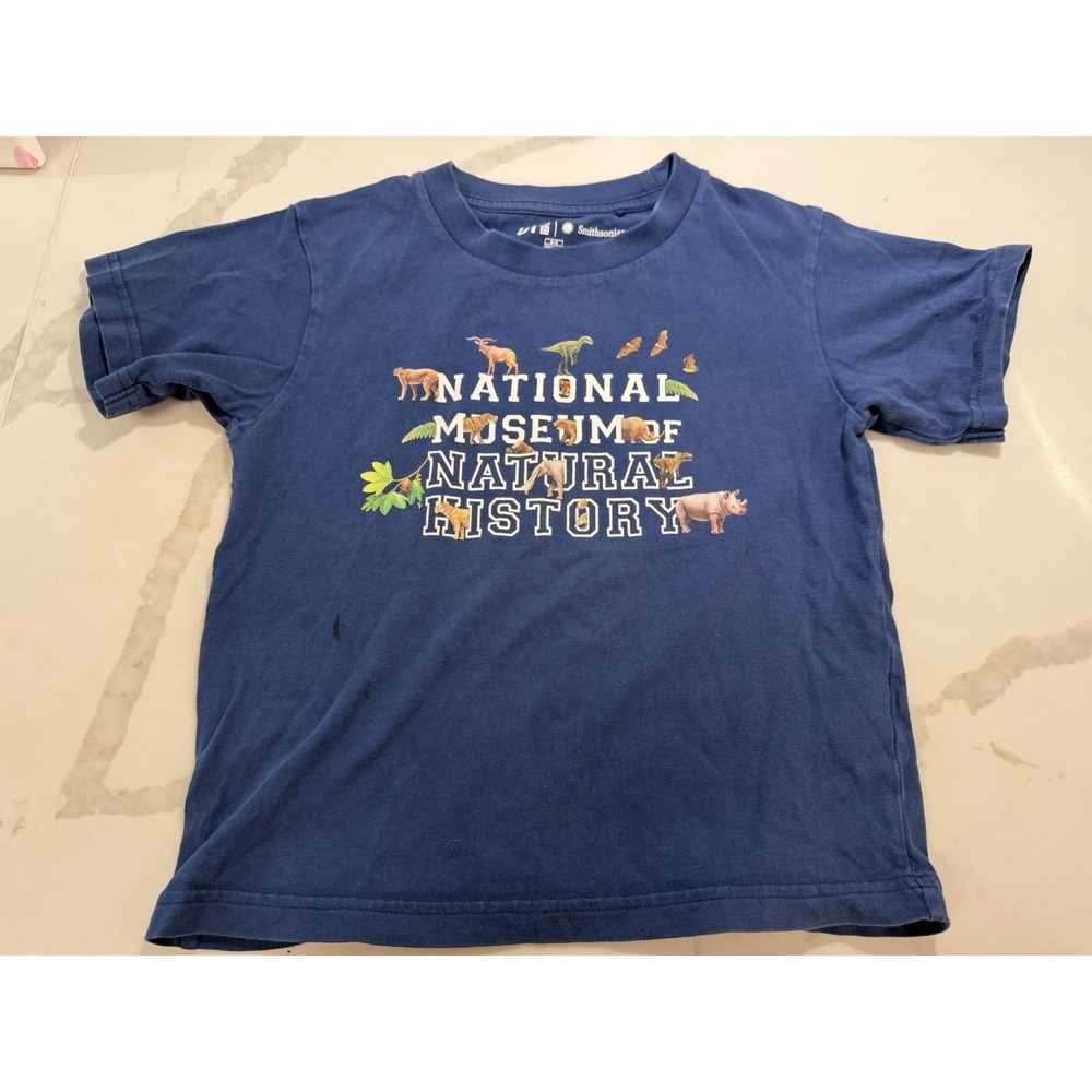 Uniqlo Smithsonian Natural History Museum Animal T-Shirt Kids 3-4